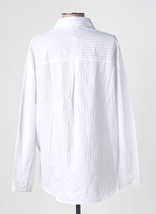 Cămașă croială dreaptă mâneci lungi alb ANDREA LEV femme