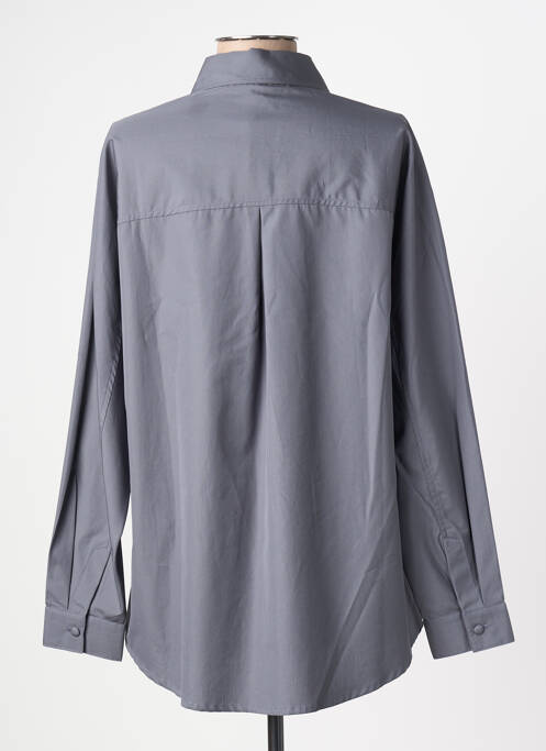 Cămașă croială dreaptă mâneci lungi gri ANDREA LEV femme