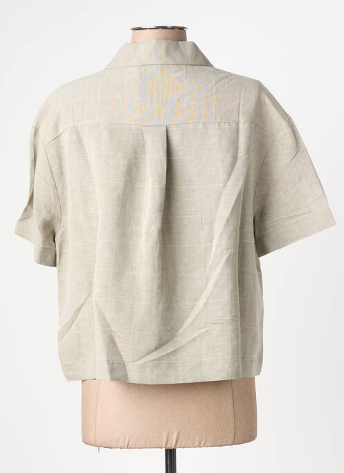 Cămașă mâneci scurte mâneci scurte gri PHISIQUE DU ROLE femme