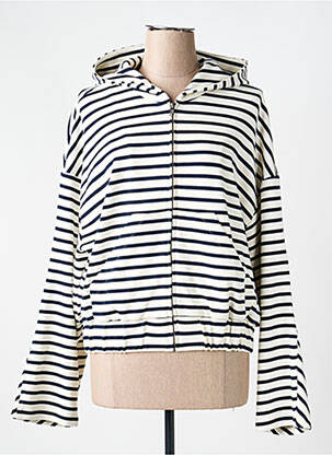 Jachete casual guler rotund albastru PHISIQUE DU ROLE femeie