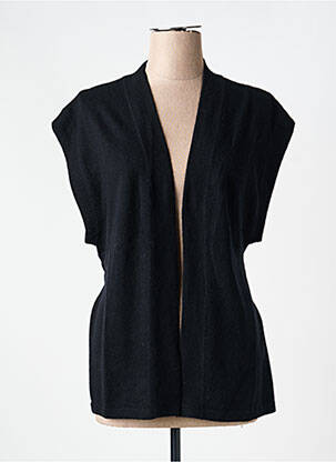 Vestă fără mâneci plasă fină negru NOTSHY femme