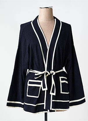 Vestă cu mâneci lungi elasticitate albastru NOTSHY femme