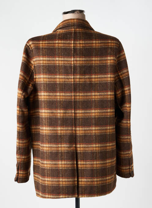 Sacou buzunare maro ME369 femme