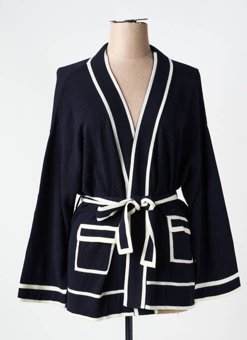 Vestă cu mâneci lungi elasticitate albastru NOTSHY femme