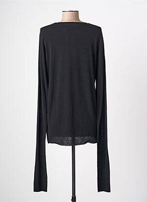 Top elasticitate mâneci lungi negru PHISIQUE DU ROLE femeie