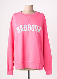 Hanorac elasticitate mâneci lungi roz BARBOUR femme