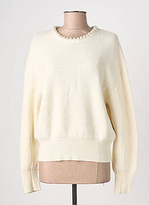 Pulover elasticitate mâneci lungi bej ESSENTIEL ANTWERP femeie