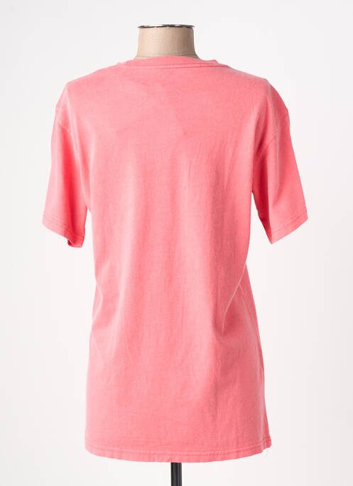 Tricou serigrafie mâneci scurte roșu NEWTONE femme
