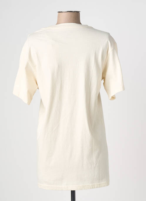 Tricou serigrafie mâneci scurte bej NEWTONE femme