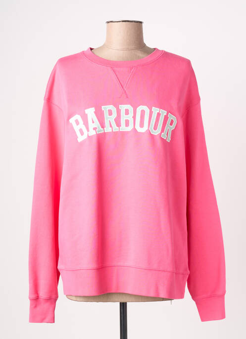 Hanorac elasticitate mâneci lungi roz BARBOUR femme