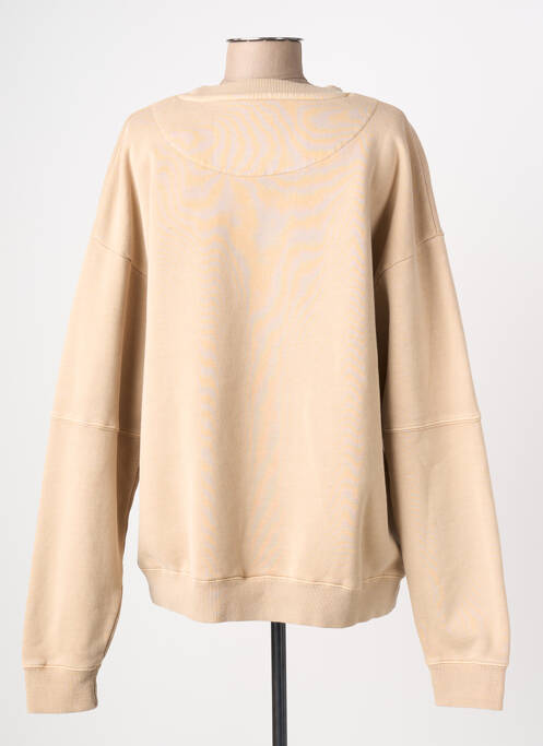 Hanorac elasticitate mâneci lungi bej NEWTONE femme