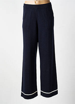 Pantalon drept talie elastică negru NOTSHY femeie