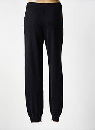 Pantalon drept talie elastică negru NOTSHY femeie