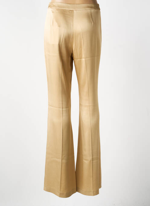 Pantalon evazat mărime normală mărime normală auriu DMN femme