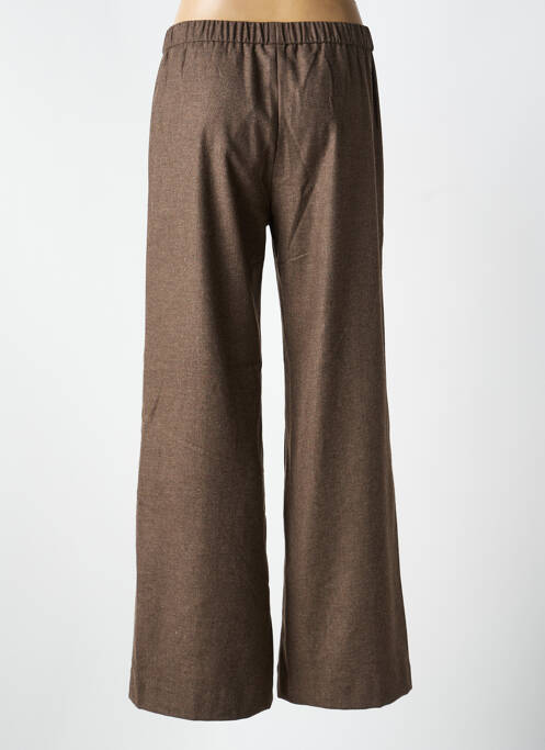 Pantalon drept elasticitate mărime normală maro DIEGA femme