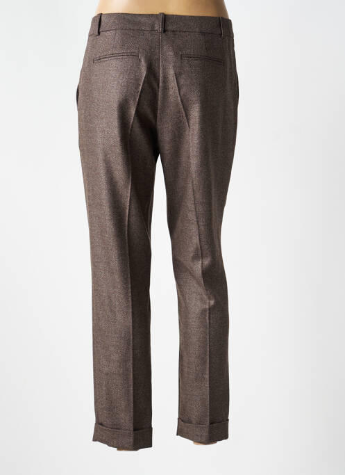 Pantalon chino mărime normală mărime normală maro DMN femme