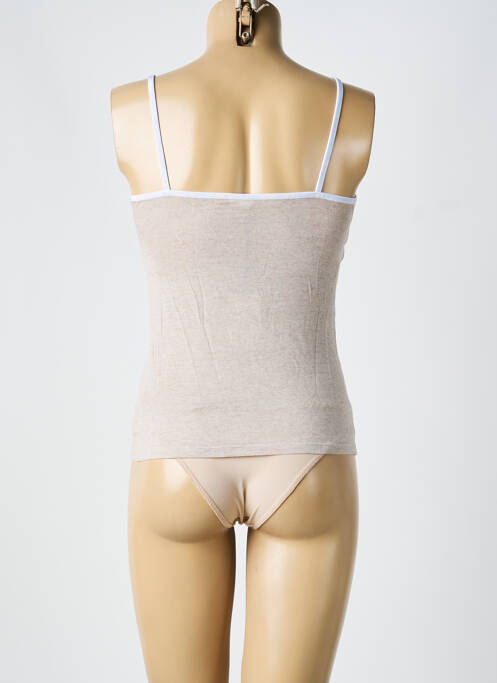 Top/caraco elasticitate bej LA NOUVELLE femme