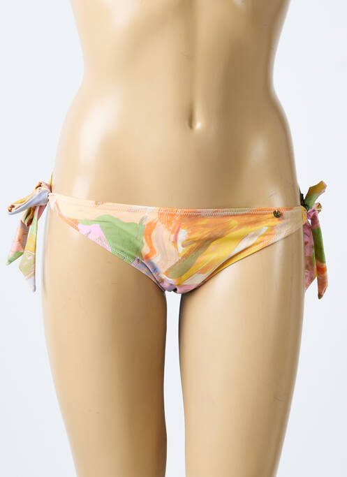 Chiloți de baie imprimeu floral bikini roz LOVE STORIES femme