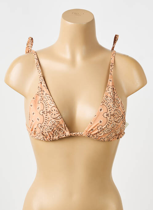 Sutien de costum de baie elasticitate top triunghiuri roz LOVE STORIES femme