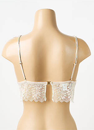 Sutien broderie alb LA NOUVELLE femeie
