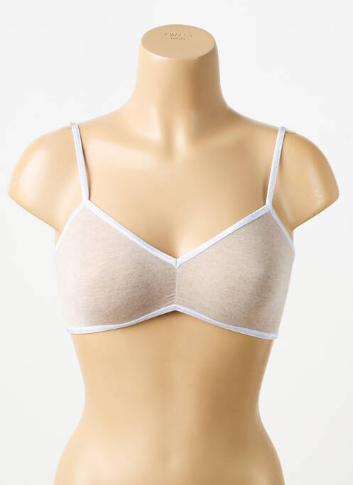 Sutien fără armatură sutiene bej LA NOUVELLE femme