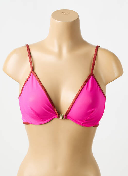 Sutien sutien cupe întregi cu decolteu înalt sutien cupe întregi cu decolteu înalt roz LA NOUVELLE femme
