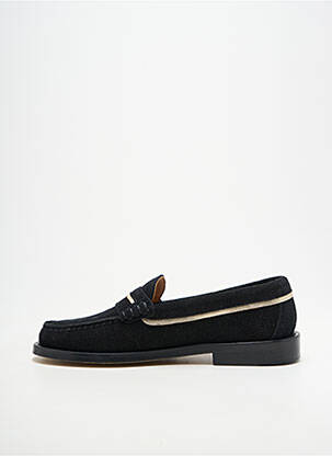 Mocasini țesătură satinată toc plat până la 3 cm negru SESA FOOTWEAR femeie