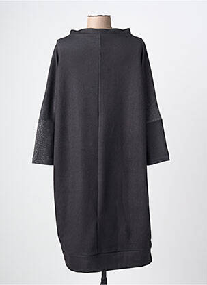 Rochie midi mâneci lungi mâneci lungi negru OZAI N KU femeie