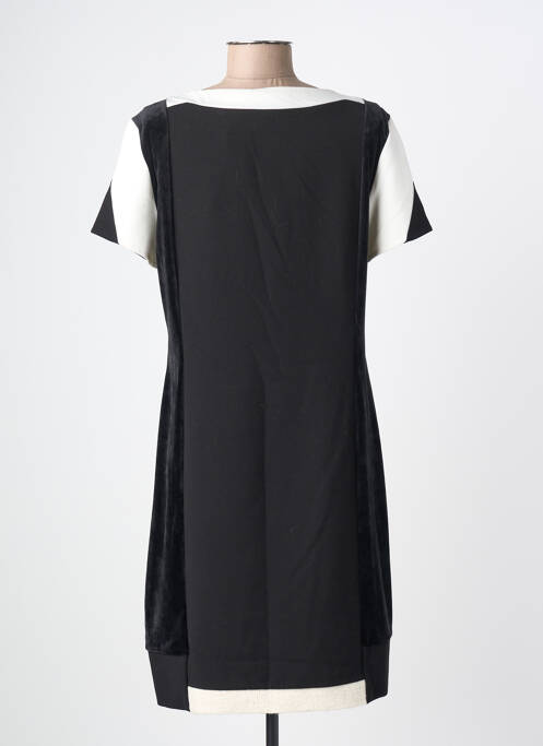 Rochie midi mâneci scurte mâneci scurte negru ELISA CAVALETTI femme