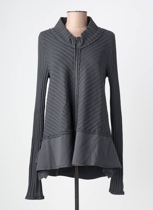Vestă cu mâneci lungi elasticitate gri KEDZIOREK femme