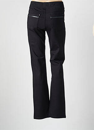 Pantalon slim talie elastică mărime normală negru SCORZZO femeie