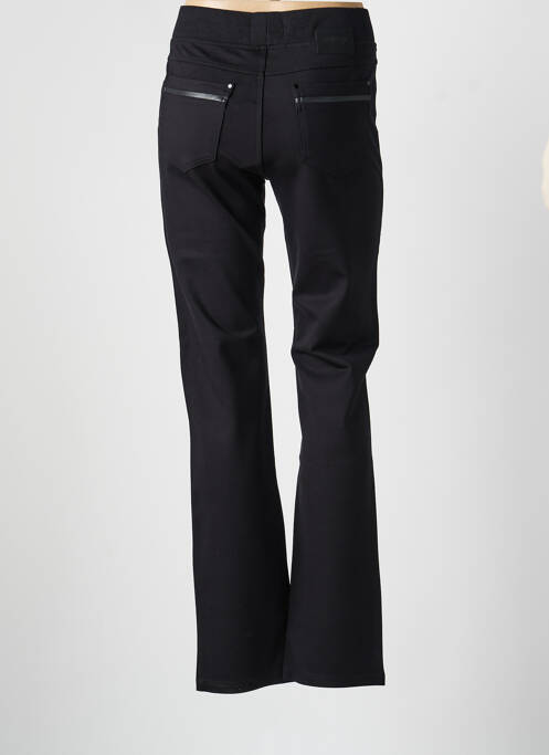 Pantalon slim talie elastică mărime normală negru SCORZZO femme