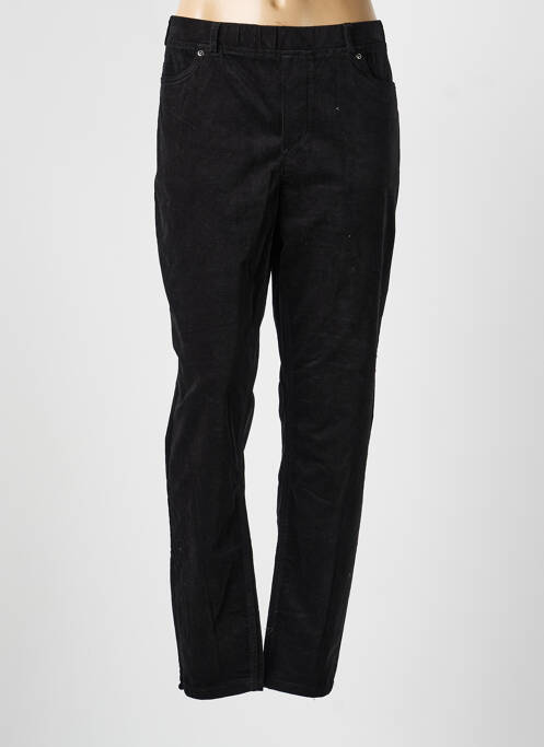 Pantalon slim talie elastică mărime normală negru CISO femme