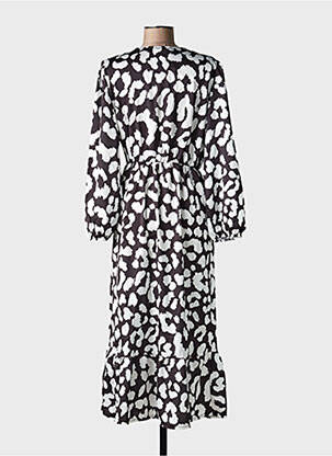 Rochie midi croială fluidă mâneci lungi negru ESTEE BROWN femeie