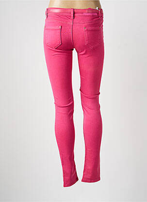 Blugi skinny țesătură brută mărime normală roz R.DISPLAY femeie