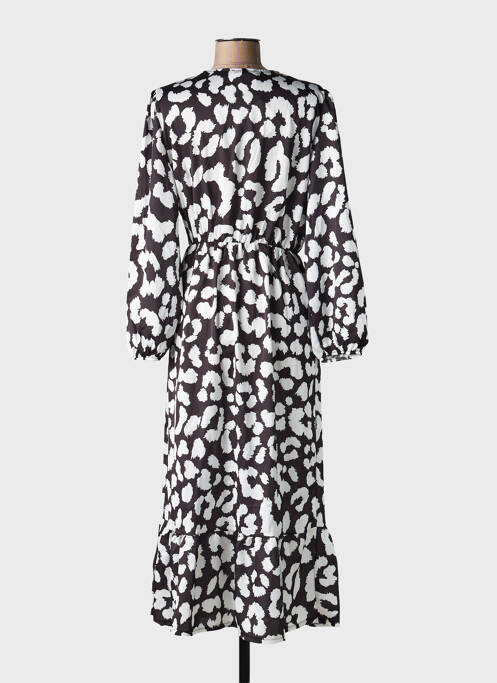 Rochie midi croială fluidă mâneci lungi negru ESTEE BROWN femme