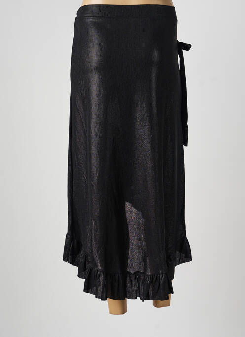 Fustă midi elasticitate negru ESPERANCE femme
