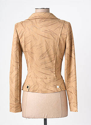 Jachete casual guler tip costum bej H F WOMAN COLLECTION femeie