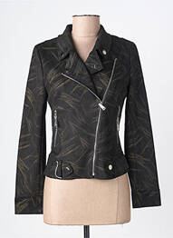 Jachete casual guler tip costum negru H F WOMAN COLLECTION femeie