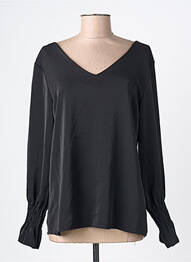 Bluză mâneci lungi mâneci lungi negru ESTEE BROWN femeie