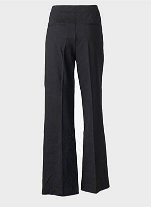 Pantalon evazat talie cu cleme talie înaltă negru TWINSET femeie