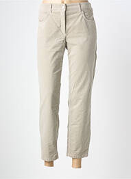 Pantalon 7/8 elasticitate mărime normală bej LUISA CERANO femme