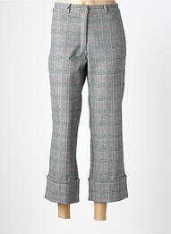 Pantalon 7/8 elasticitate mărime normală gri EAST DRIVE femme