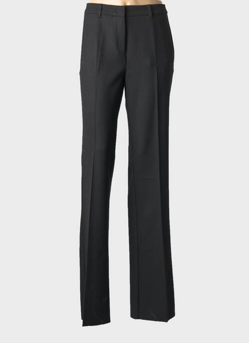 Pantalon drept țesătură crep mărime normală negru MARELLA femme