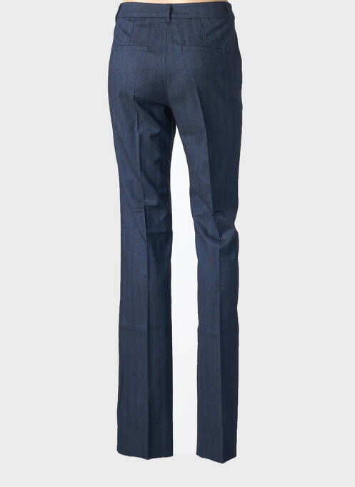 Pantalon evazat închidere cu fermoar sub clapetă cu cârlig mărime normală albastru MARELLA femme