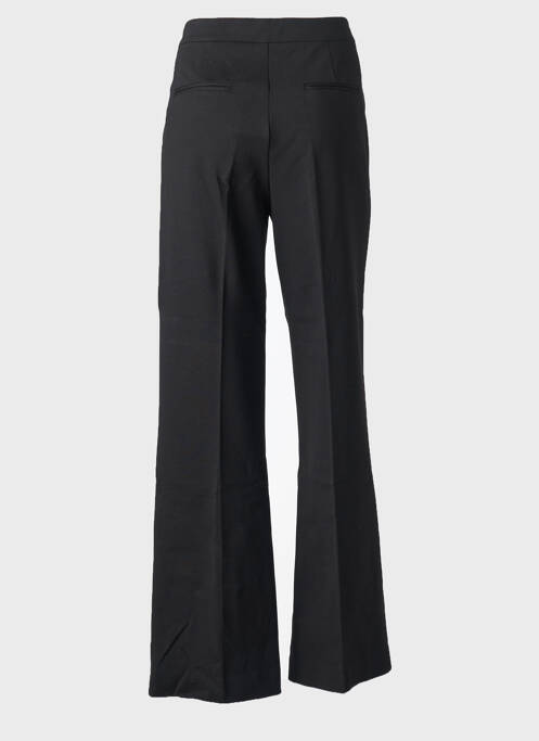 Pantalon evazat talie cu cleme talie înaltă negru TWINSET femme