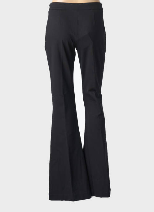 Pantalon evazat elasticitate talie înaltă negru LIU JO femme