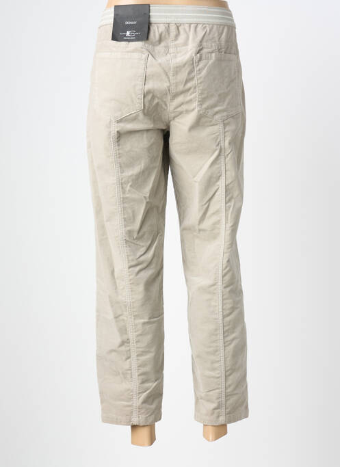 Pantalon 7/8 elasticitate mărime normală bej LUISA CERANO femme