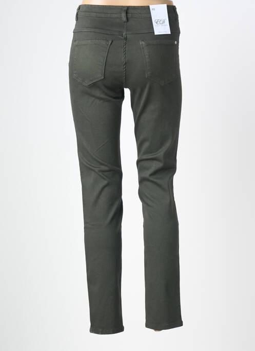 Blugi cu croială slim elasticitate mărime normală verde EAST DRIVE femme