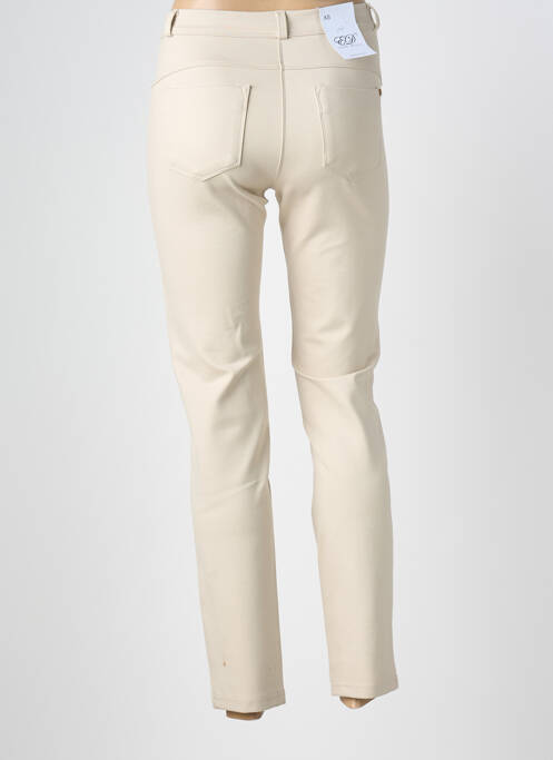 Jegging țesătură jersey mărime normală bej EAST DRIVE femme